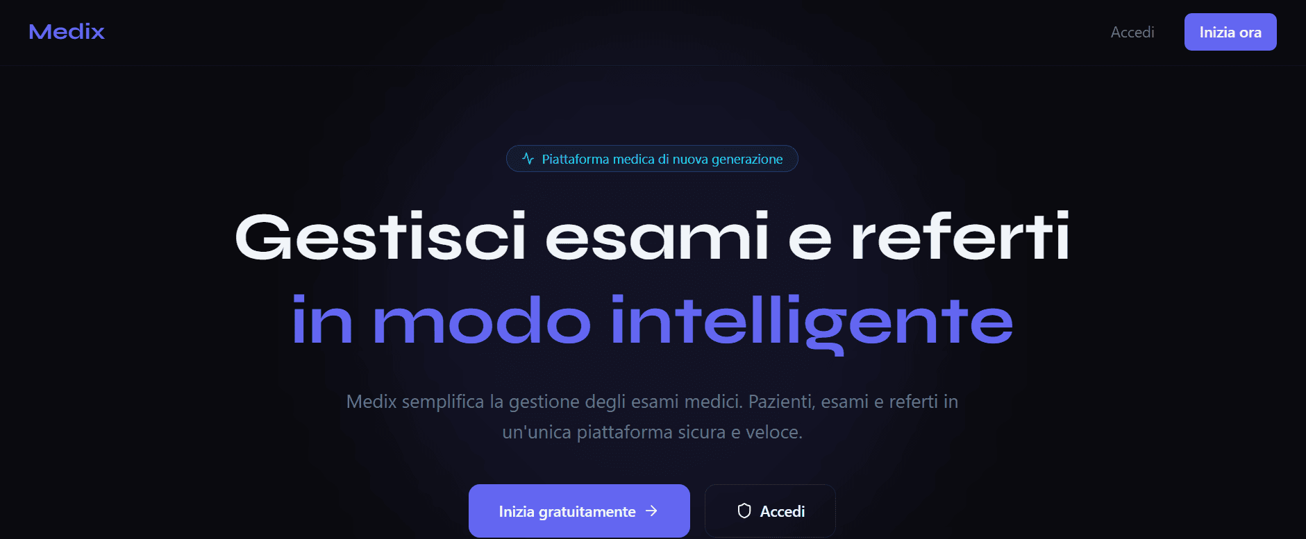 Medix - Gestione Esami Medici